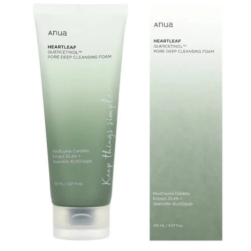Anua - Heartleaf Quercetinol Pore Deep Cleansing Foam
