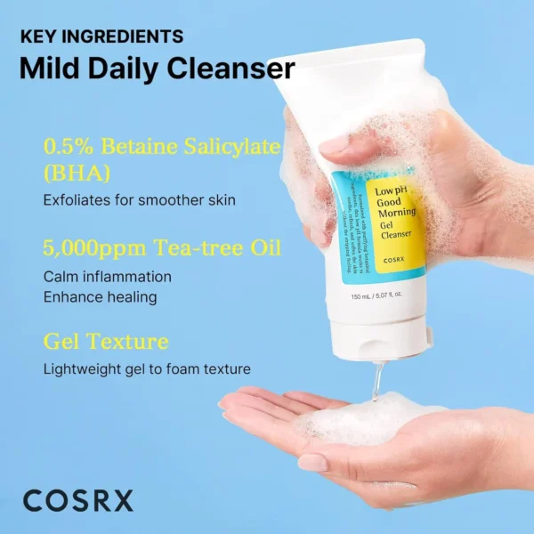 COSRX - Low pH Good Morning Gel Cleanser