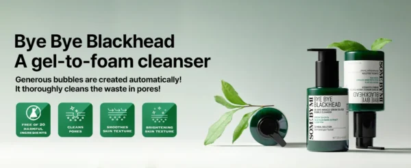 SOME BY MI - Bye Bye Blackhead 30 Days Miracle Green Tea Tox Bubble Cleanser