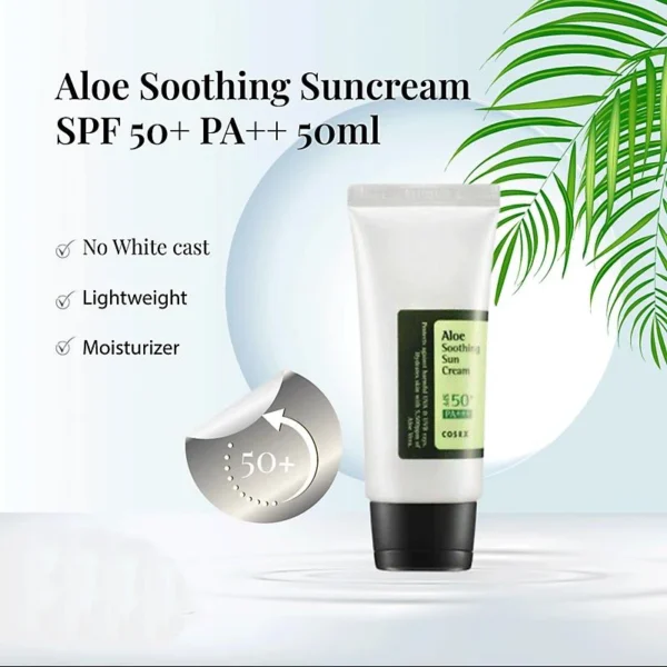 COSRX Aloe Soothing Sun Cream SPF50+