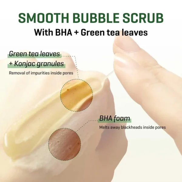 SOME BY MI - Bye Bye Blackhead 30 Days Miracle Green Tea Tox Bubble Cleanser